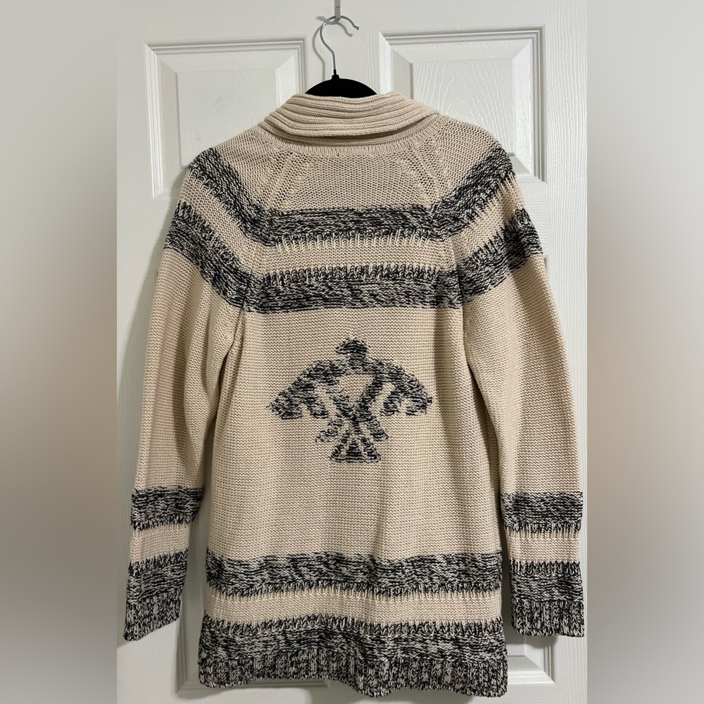 Pendleton Sunrise Eagle Cardigan Sweater Aztec